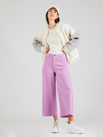 Wide Leg Jean Blutsgeschwister en violet