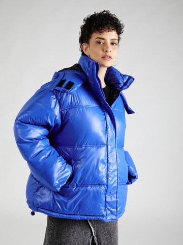 TOPSHOP Between-season jacket in Blue: front