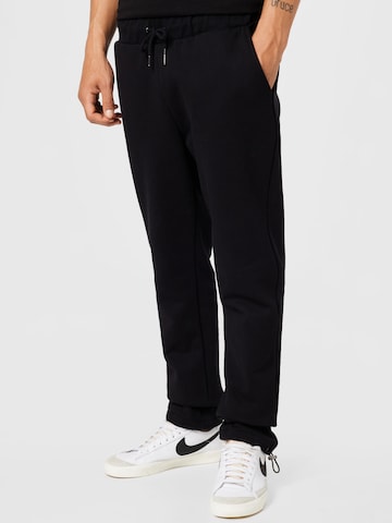 Kosta Williams x About You Regular Pants in Black: front