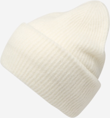 Samsøe Samsøe Beanie in White: front