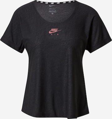 NIKE Funkční tričko 'Air' – černá: přední strana