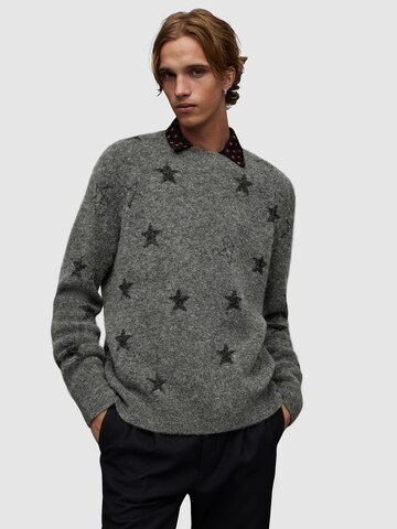AllSaints Sweter 'ODYSSEY' w kolorze szary: przód