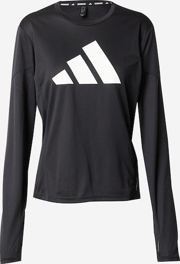 ADIDAS PERFORMANCE Performance shirt 'RUN IT' in Black / White, Item view