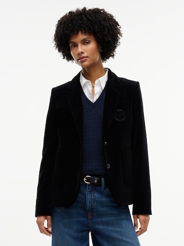 TOMMY HILFIGER - Blazer 'Classic' en negro: frente