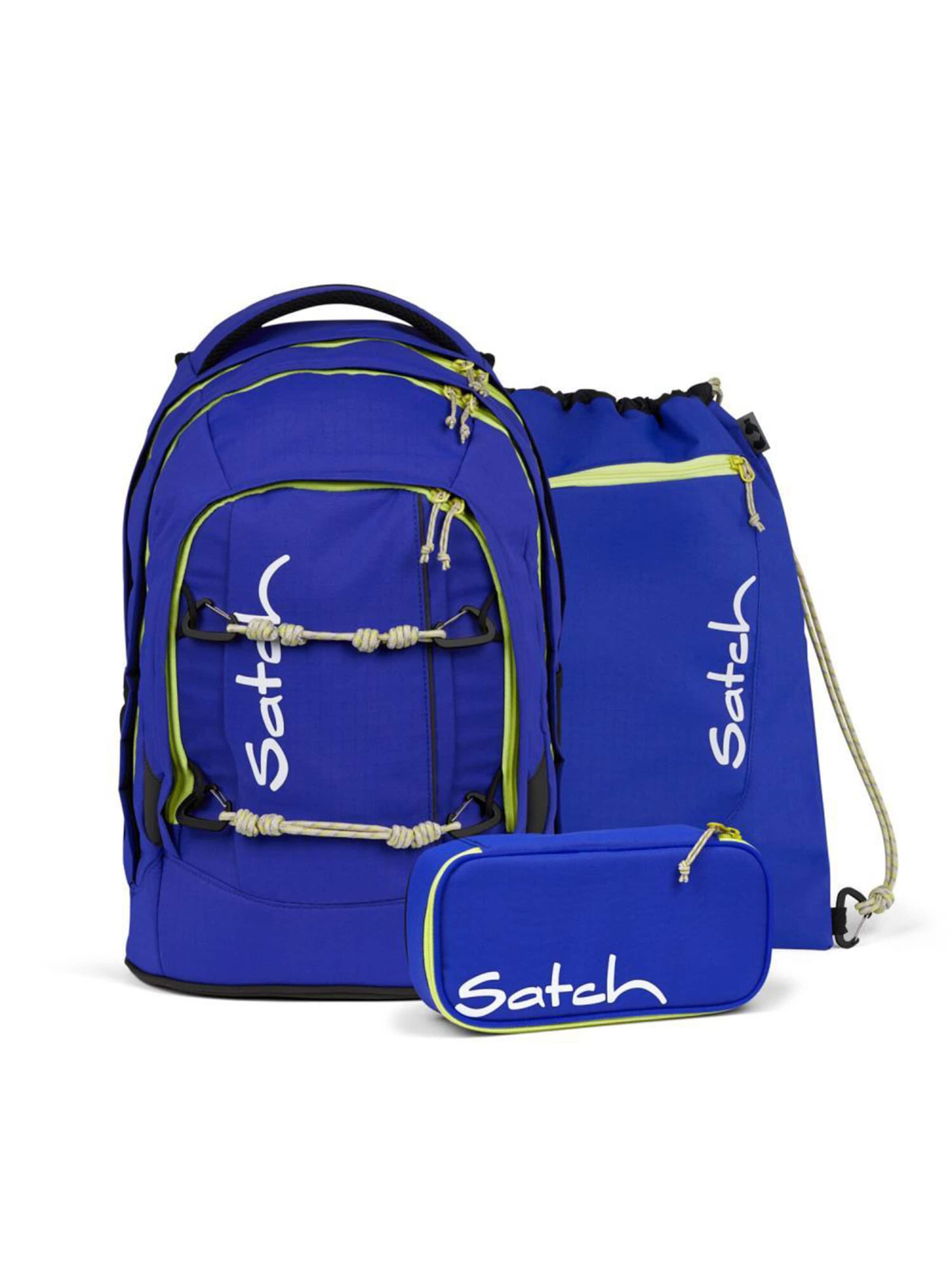 Satch Backpack 'Climber Special' in Blue: front