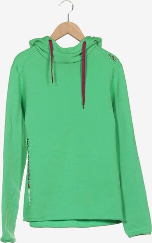 CMP Sweatshirt & Zip-Up Hoodie in S in Green: front
