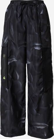 ADIDAS SPORTSWEARWide Leg/ Široke nogavice Sportske hlače 'City Escape ' - crna boja: prednji dio