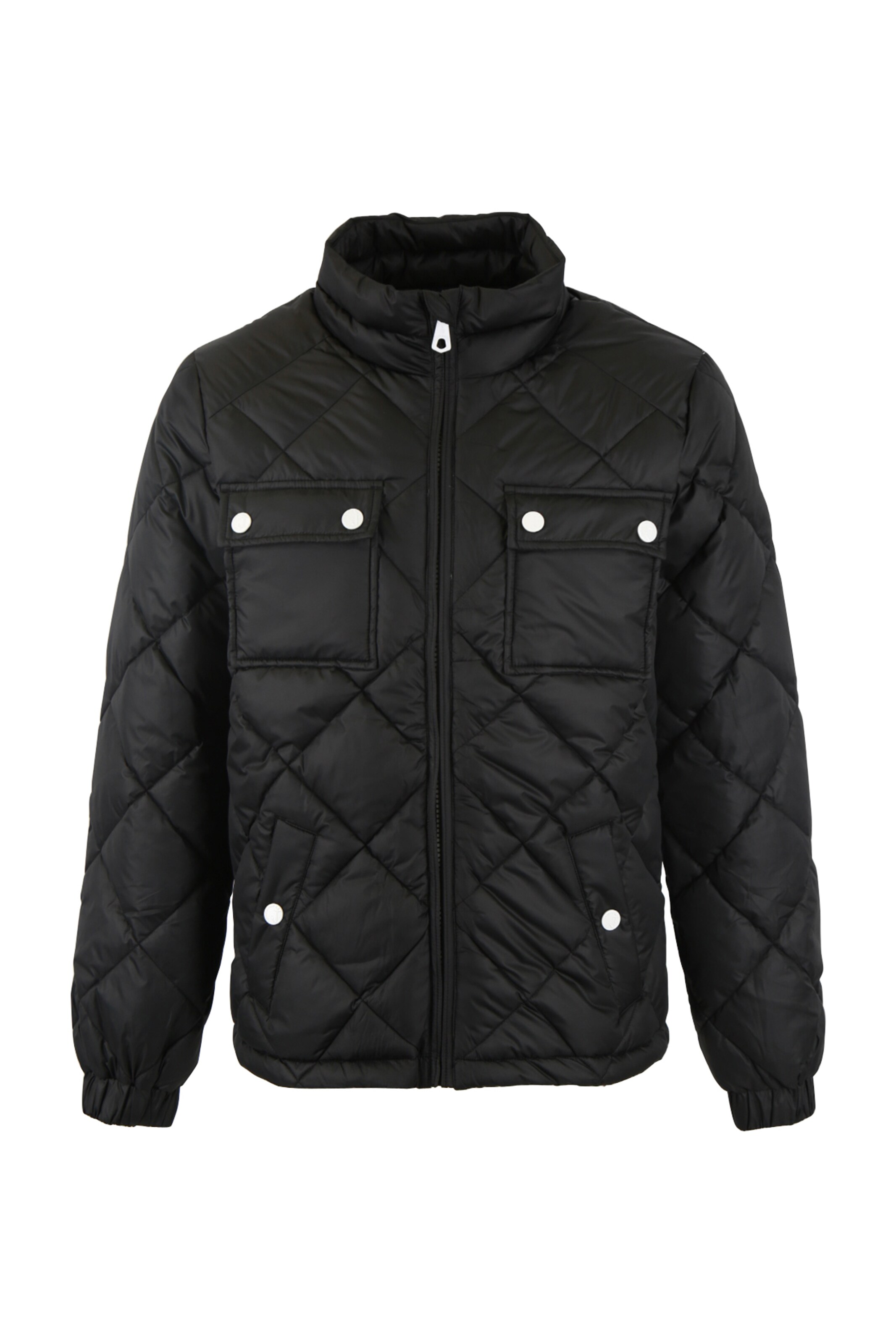 DreiMaster Maritim Prehodna jakna | črna barva: sprednja stran