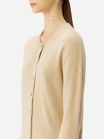 GOBI Cashmere Strickjacke 'Essential'‌‌‌‌‌ in Beige