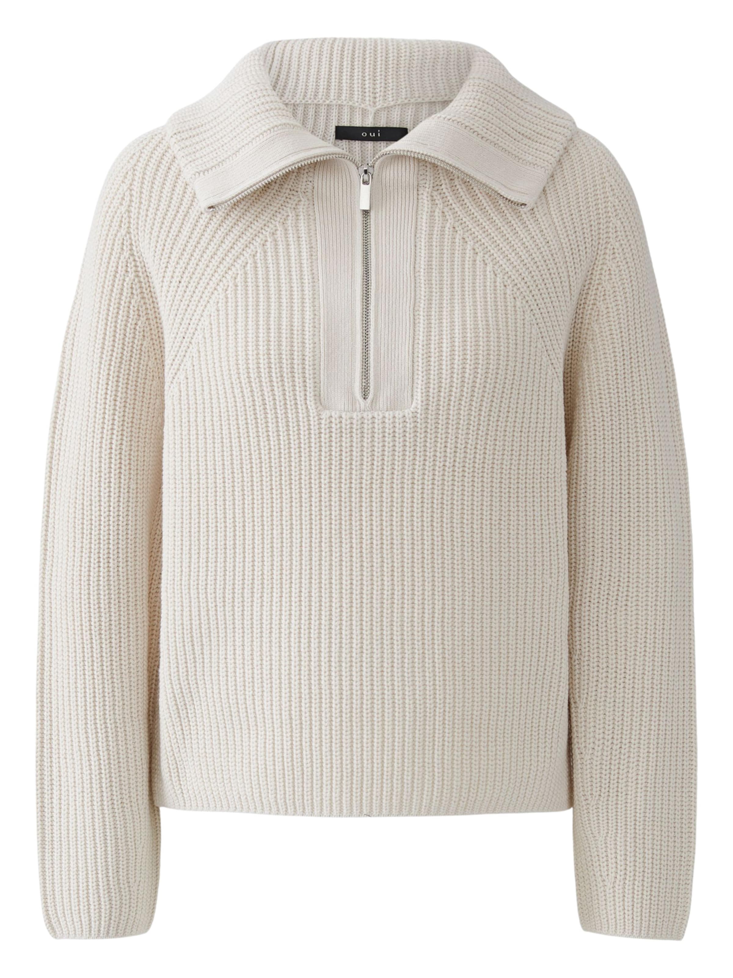 OUI Pullover in Beige: Vorderseite
