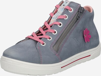 RICOSTA Sneaker in silbergrau / pink, Produktansicht