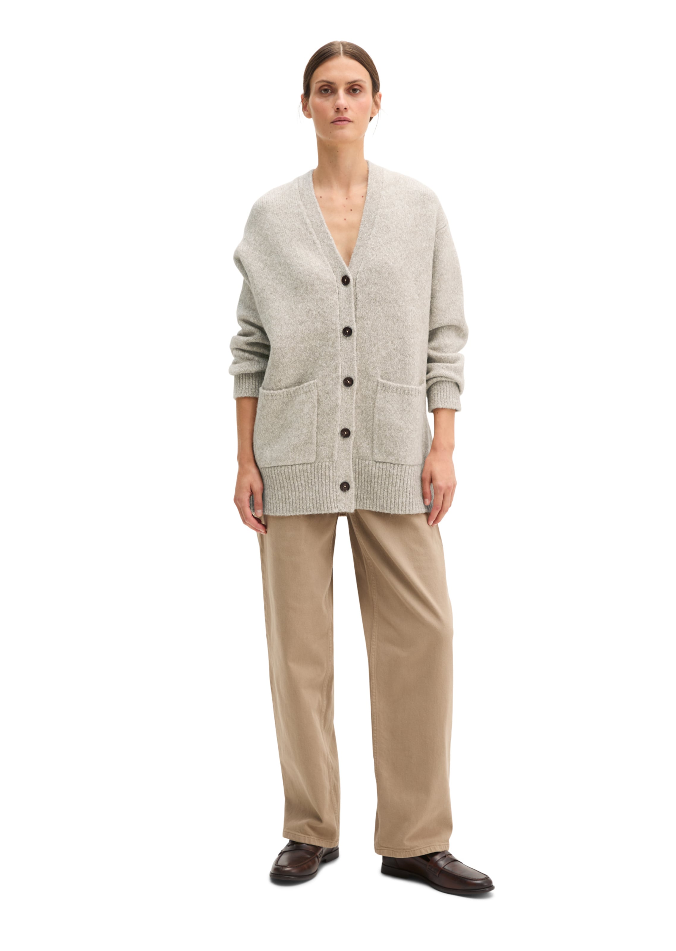 Marc O'Polo Strickjacke in Braun