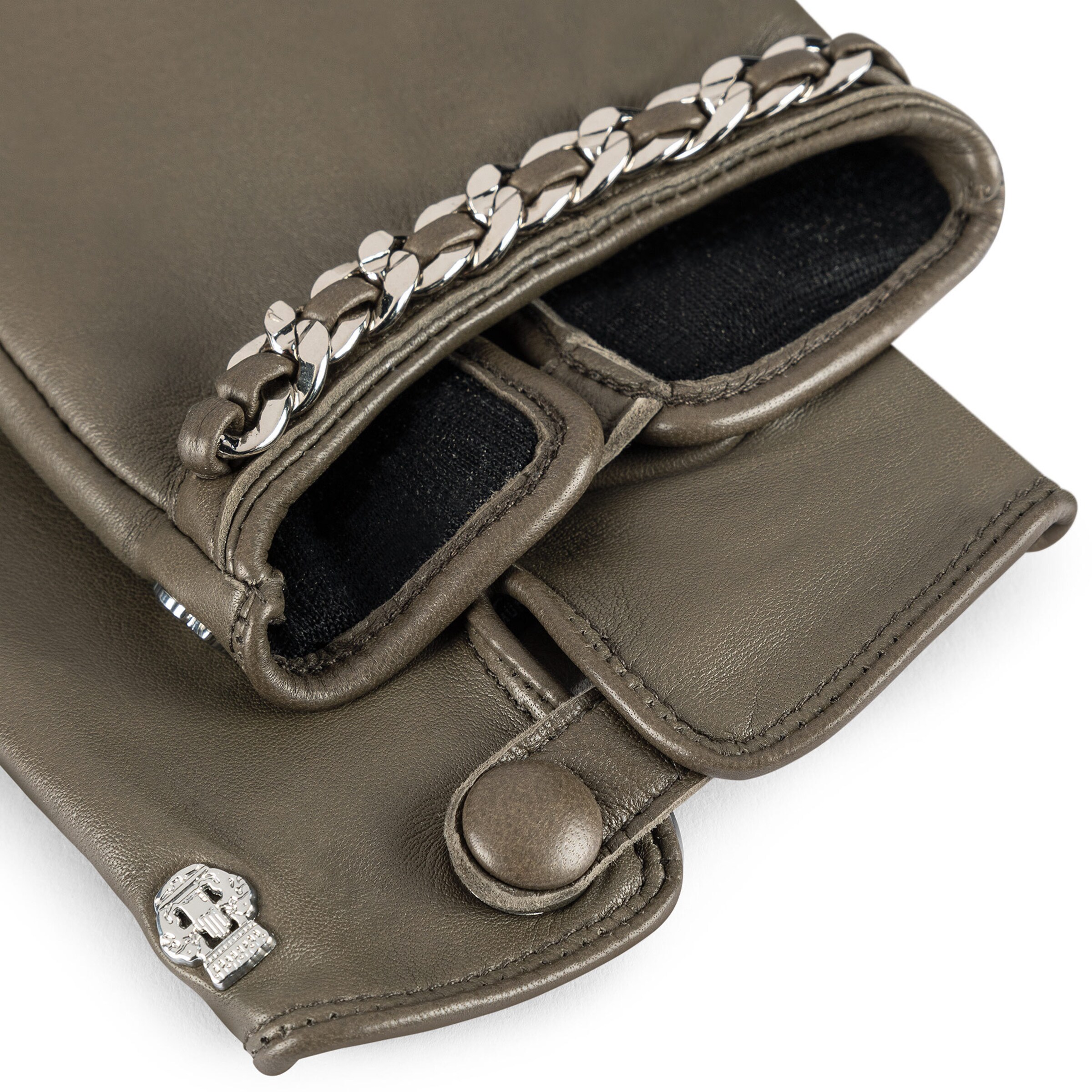 Roeckl Full finger gloves 'LOIRET TOUCH' in Green