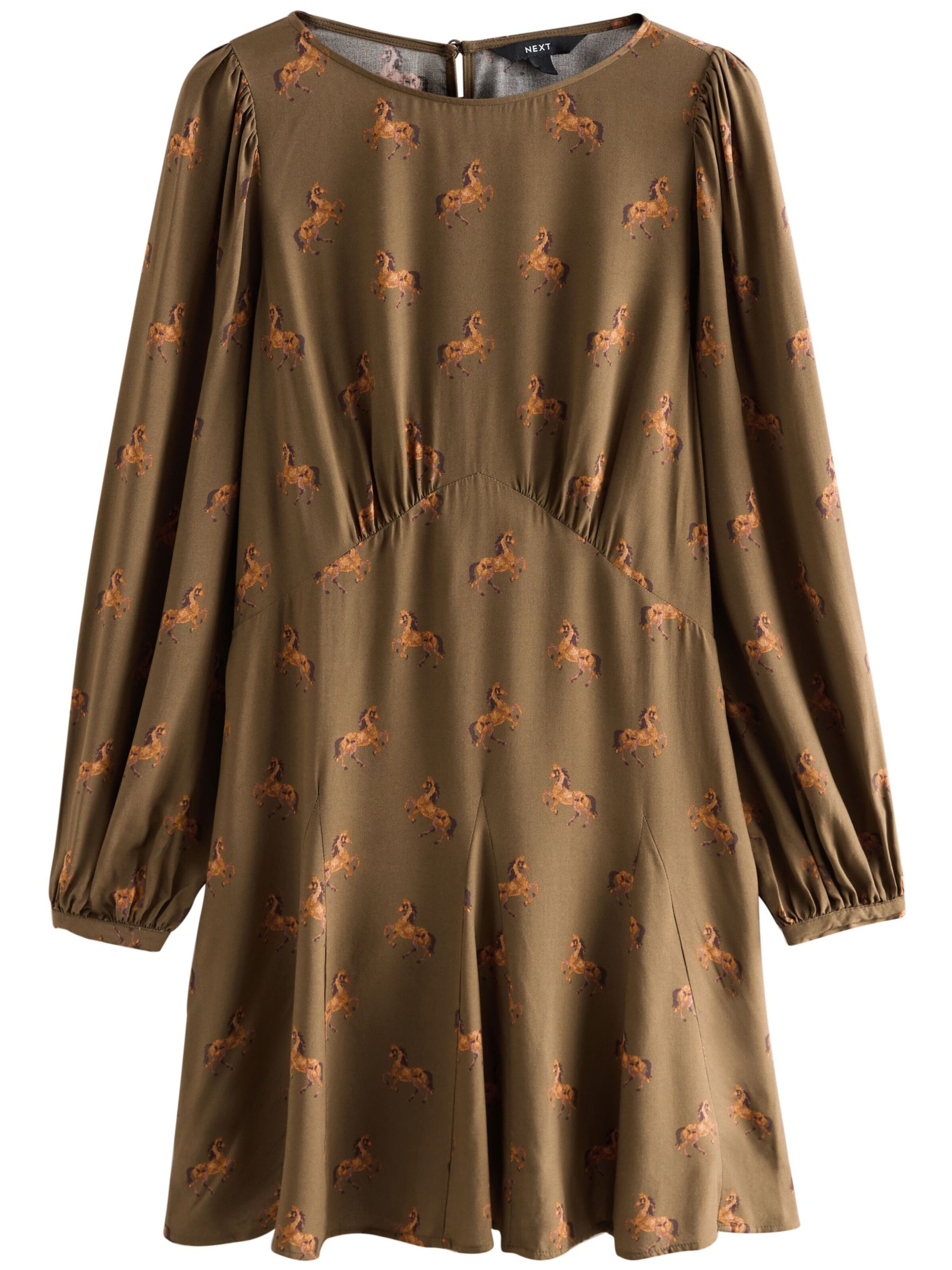 Next Kleid in Braun: Vorderseite