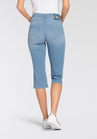 MAC Skinny Jeans 'Dream Sun' in Blue