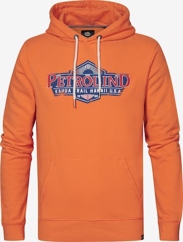 Sweat-shirt 'Surf' Petrol Industries en orange : devant