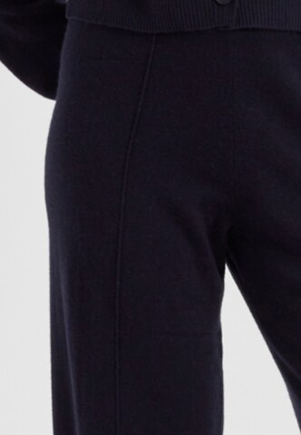 Chinti & Parker Wide Leg Bukser 'Basics' i blå