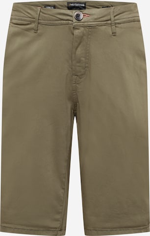 No Excess Chino Pants in Green: front