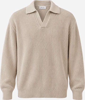 DAN FOX APPAREL Neulepaita 'Hasan' värissä beige: etupuoli