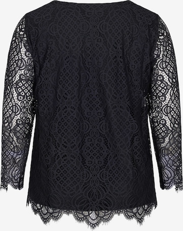 Zizzi Blouse 'Dindy' in Black