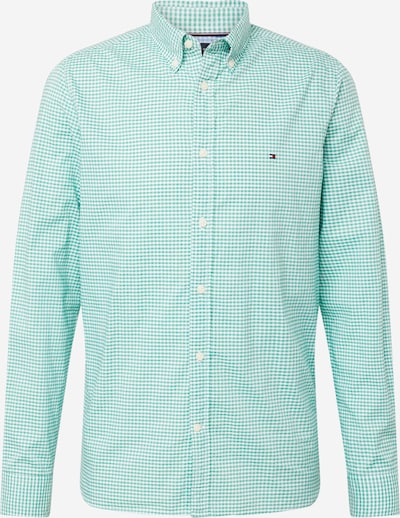 Camicia TOMMY HILFIGER di colore verde chiaro / bianco, Visualizzazione prodotti