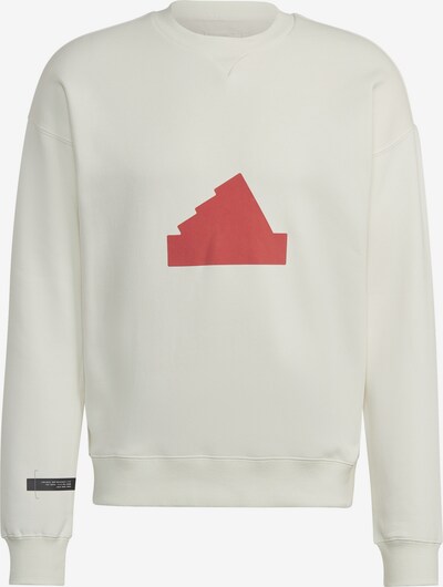 ADIDAS PERFORMANCE Sportsweatshirt in rot / schwarz / weiß, Produktansicht