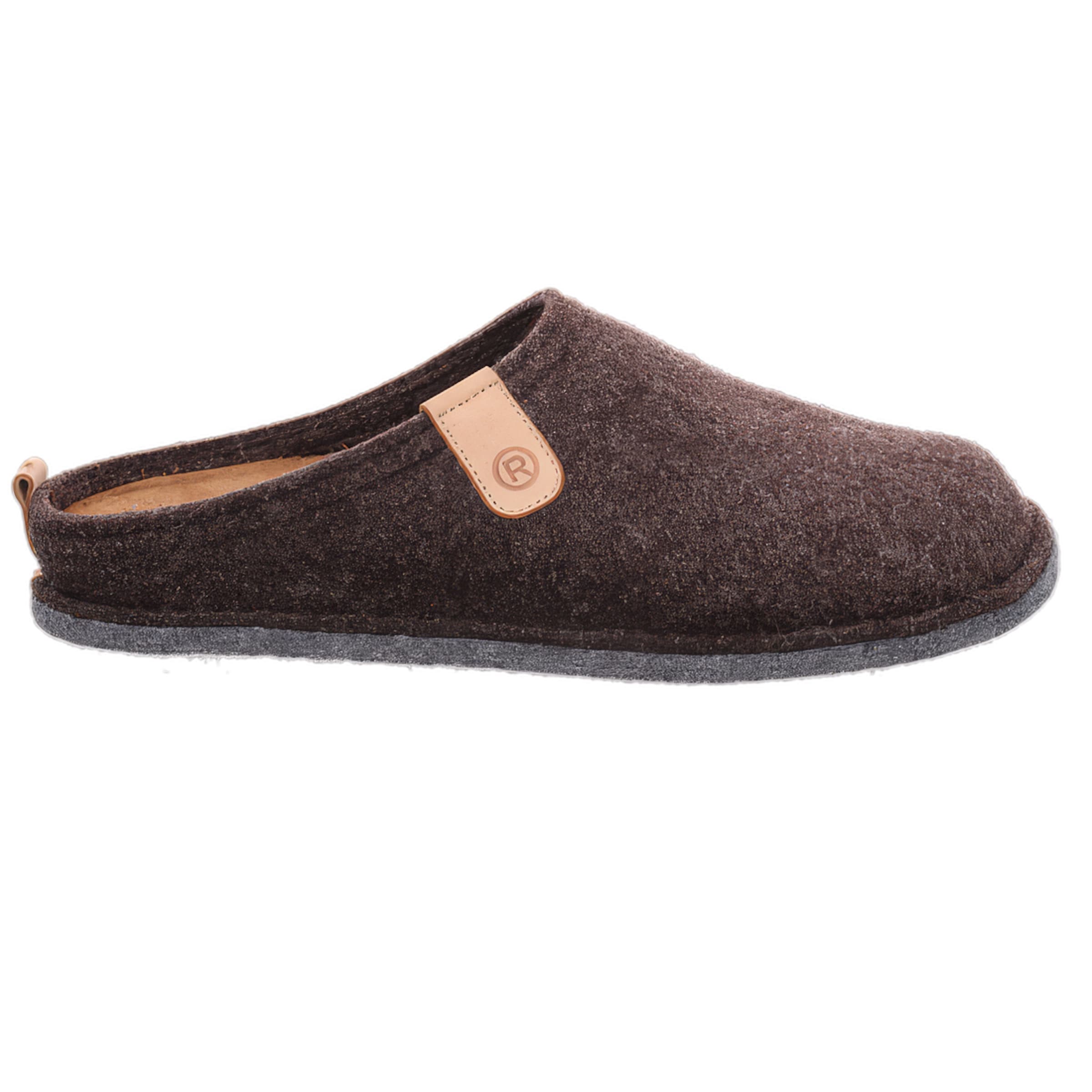 ROHDE Mules in Brown: front