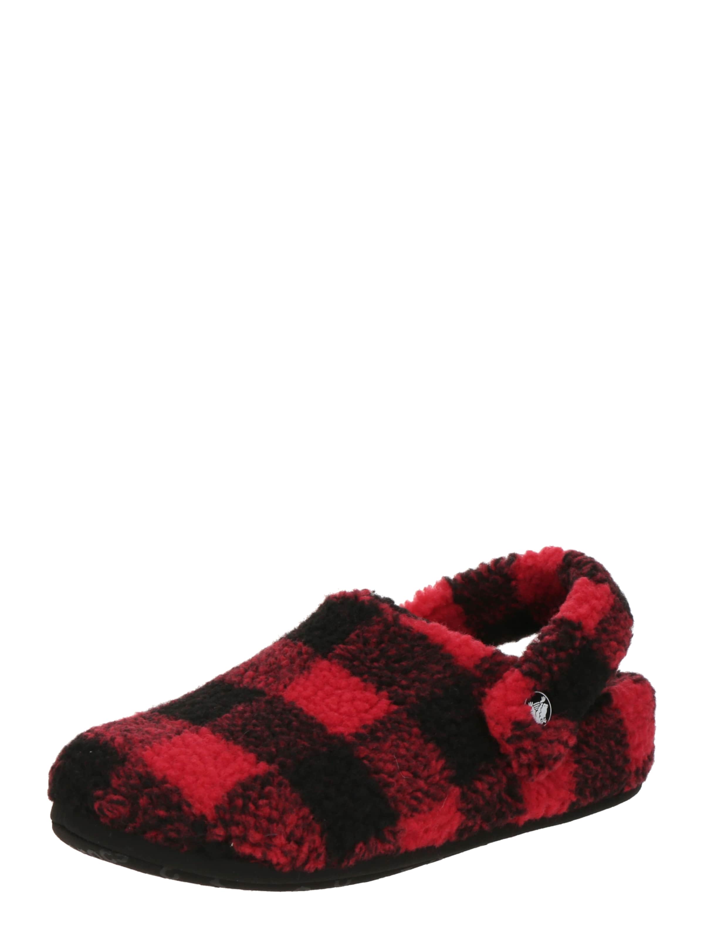 Pantoufle &#x27;Classic Cozzzy&#x27; Crocs en rouge : devant