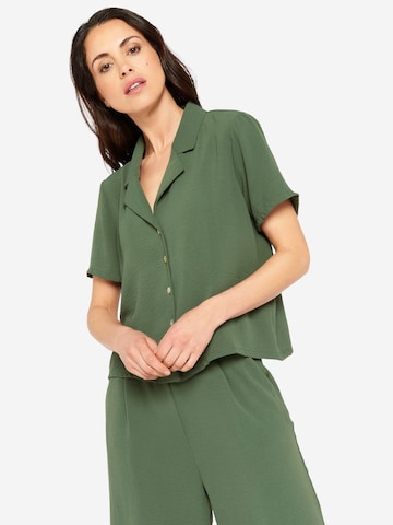 LolaLiza Blouse in Green: front