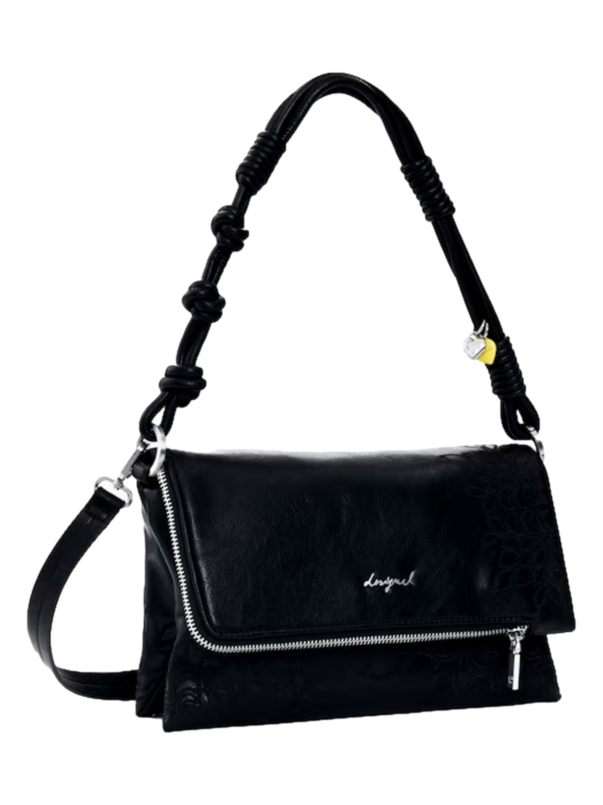 Desigual Umhängetasche 'Sierra Black Murano' in Schwarz
