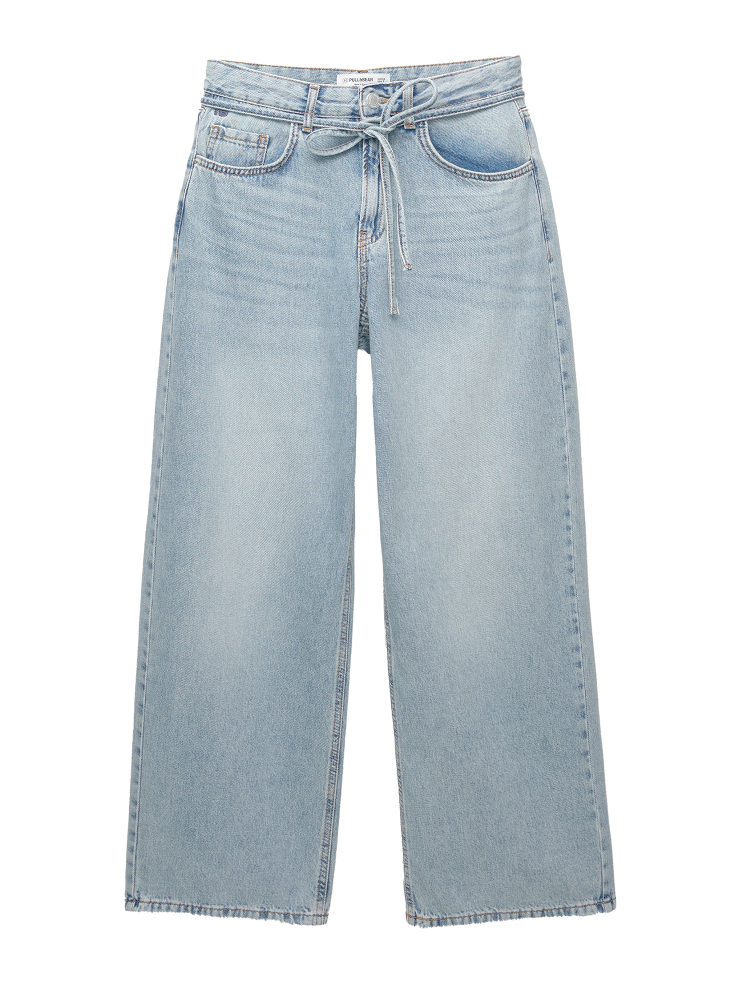 Pull&Bear Baggy Jeans i blå: forside