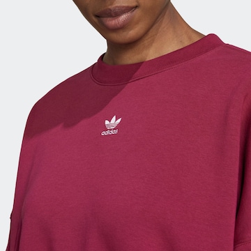 ADIDAS ORIGINALS Sweatshirt 'Adicolor Essentials Fleece' in Rot