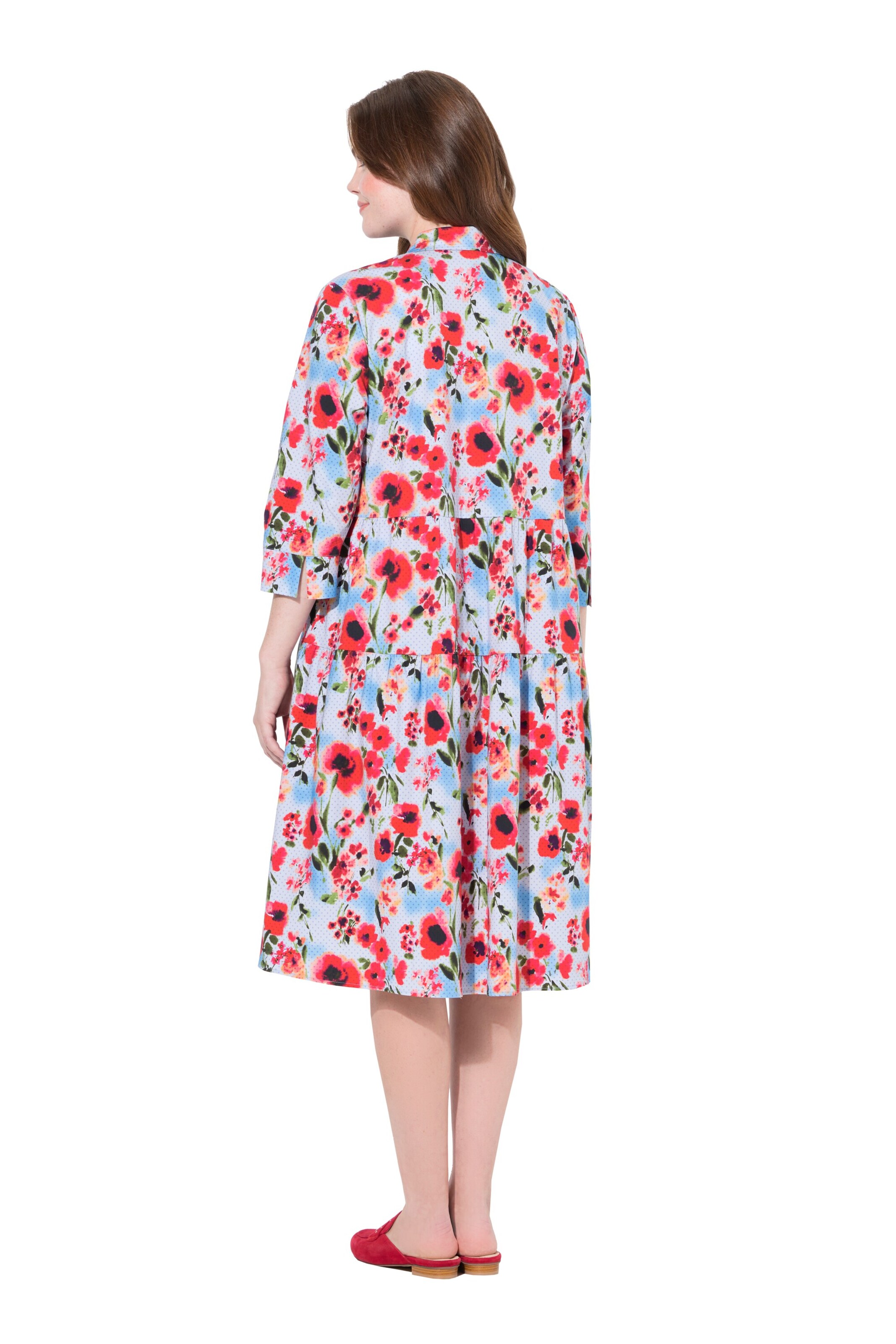 Ulla Popken Blousejurk in Gemengde kleuren