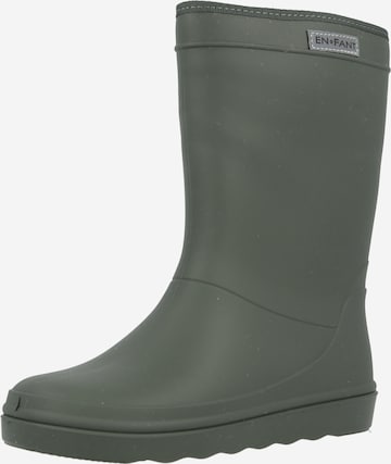 EN FANT Гумени ботуши в зелено: отпред