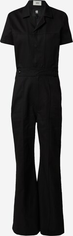 G-Star RAW Jumpsuit in Zwart: voorkant