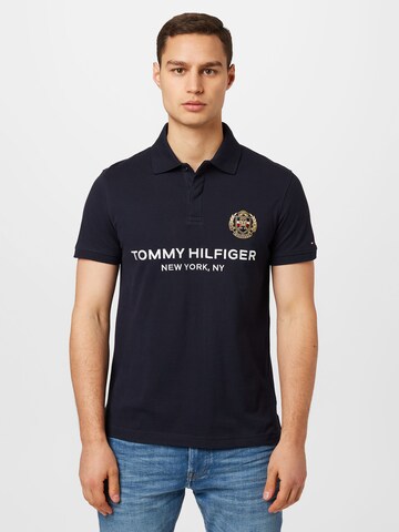 T-Shirt TOMMY HILFIGER en bleu : devant