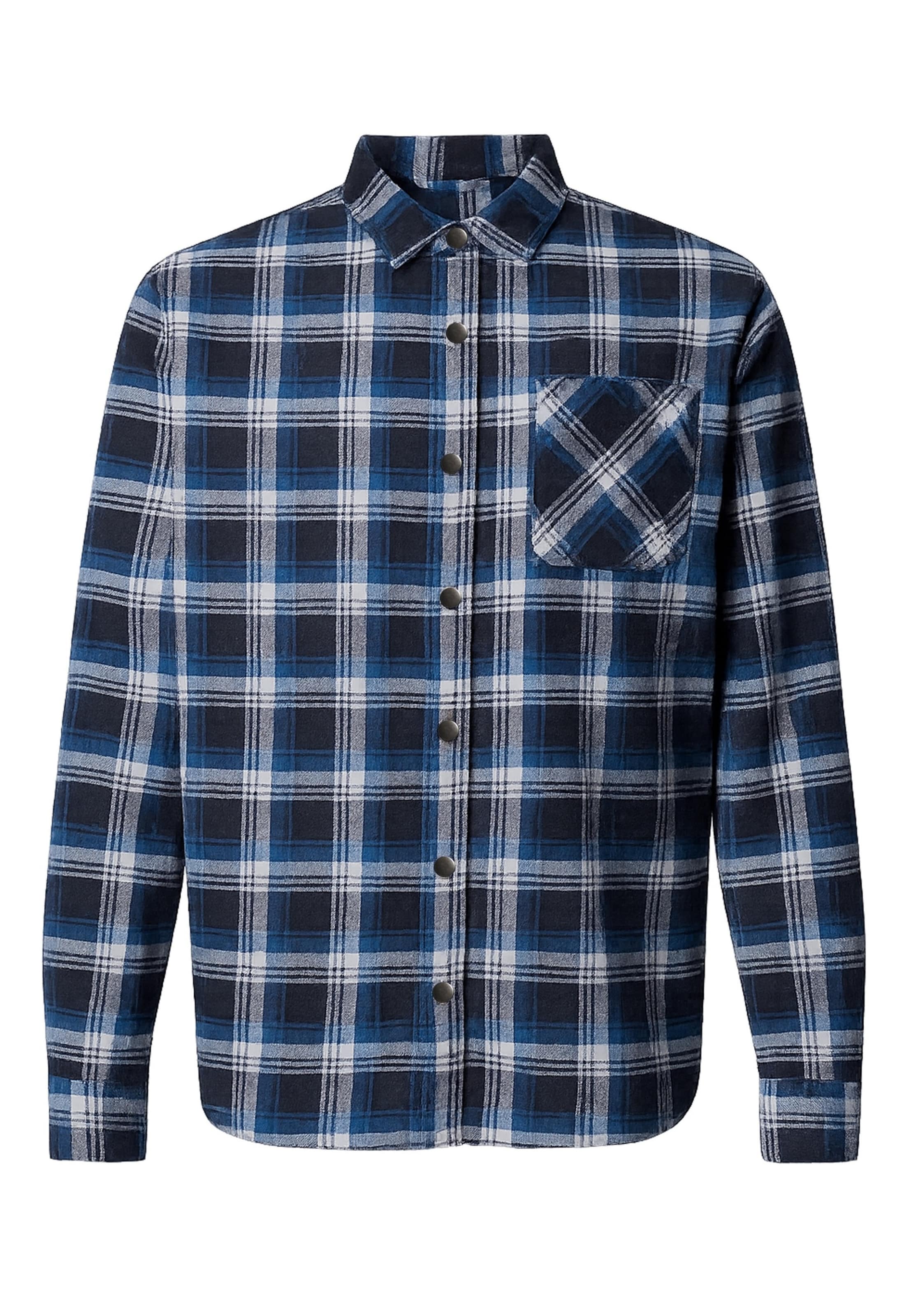 Regular fit Camicia di ROCAWEAR in nero: frontale
