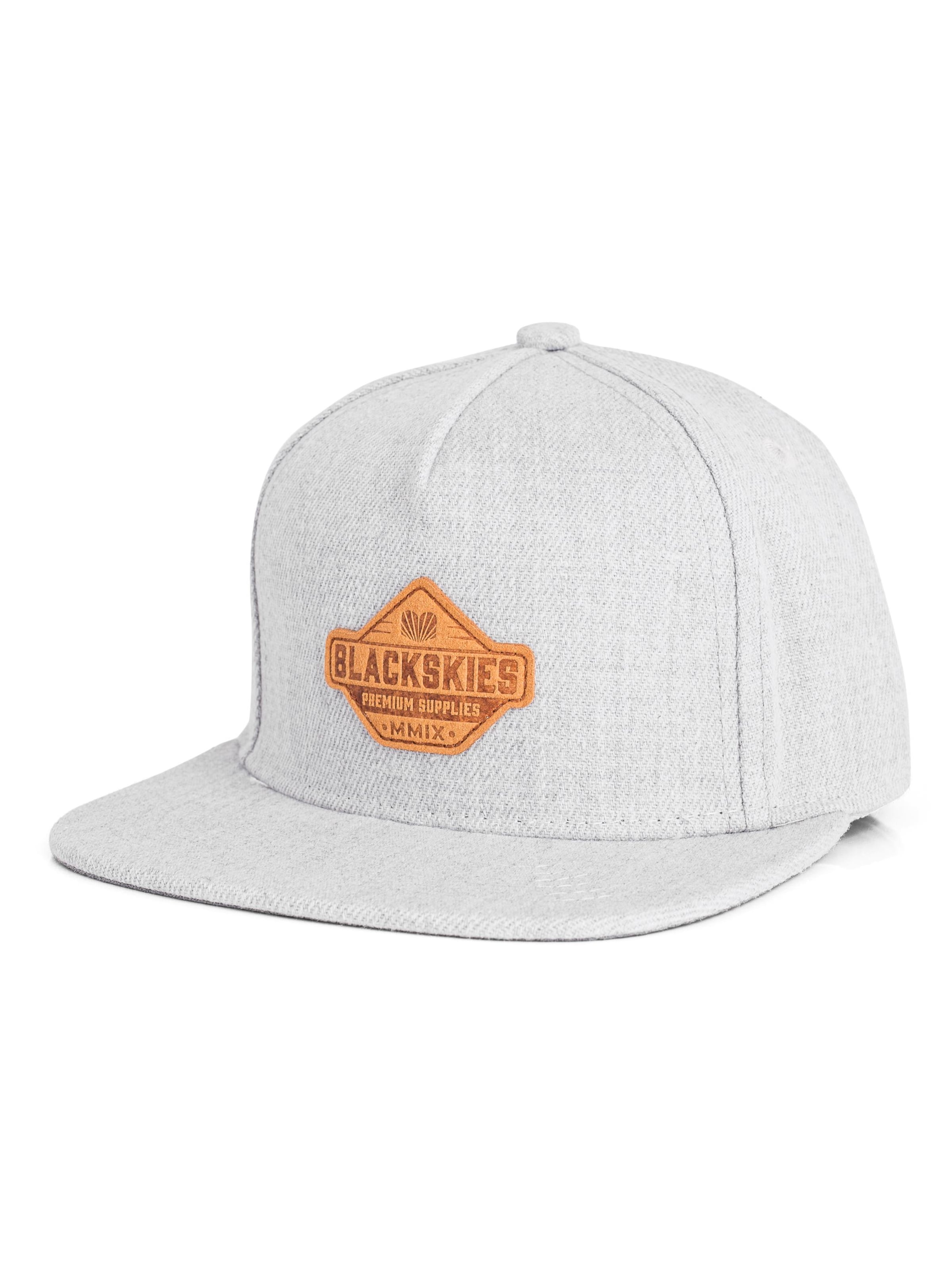 Blackskies Hut 'Essentials'‌ in Grau: Vorderseite