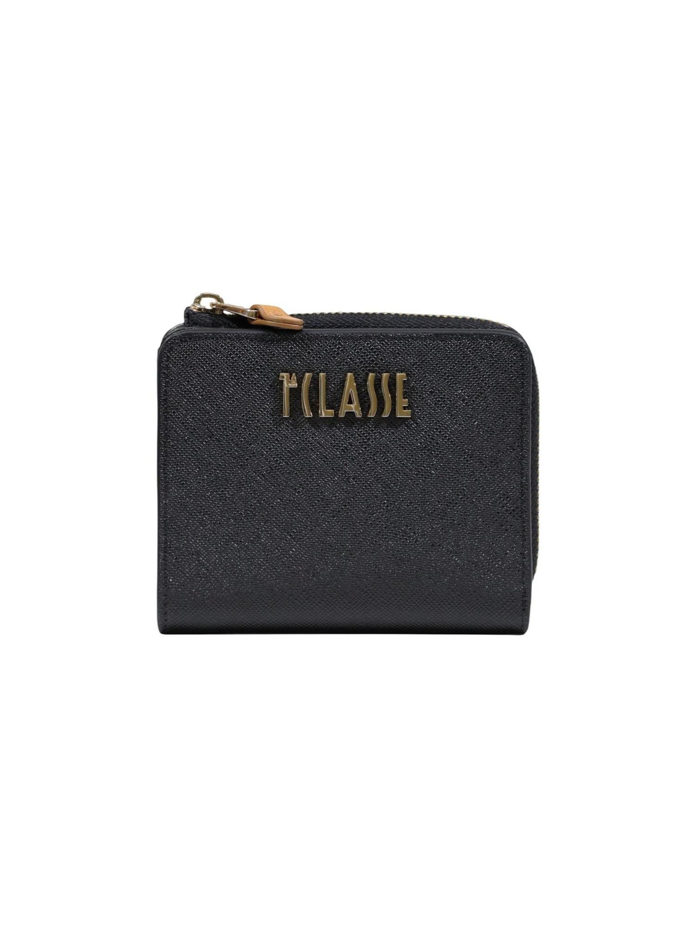 Alviero Martini 1a clase - Cartera 'Zip-Fold Walle PO93 9407' en negro: frente