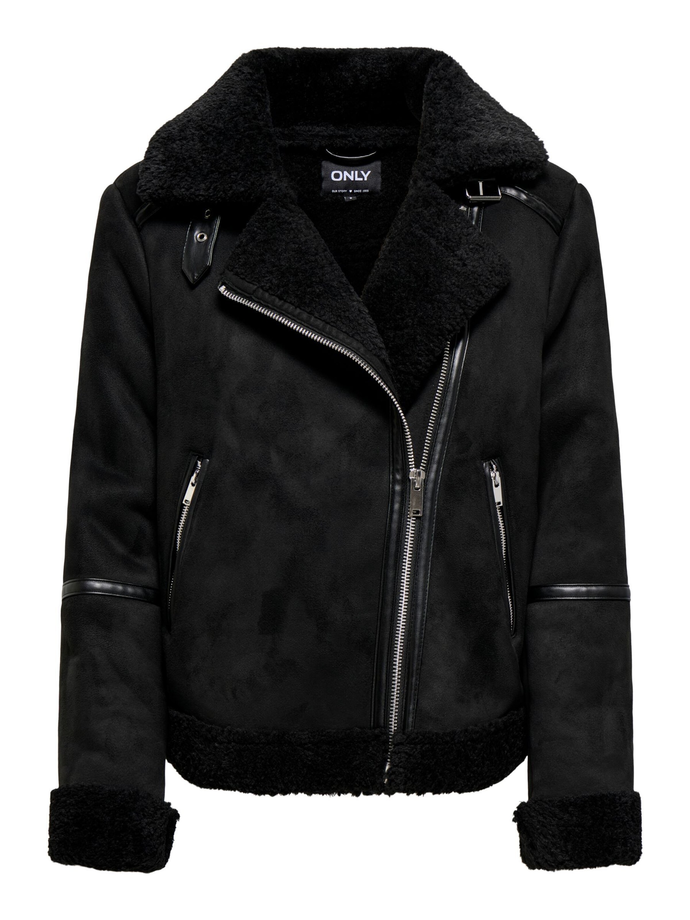 ONLY Veste mi-saison 'ONLZen' en XS en noir, Vue avec produit