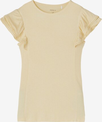 T-Shirt 'Jalia' NAME IT en jaune : devant