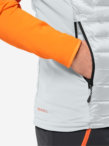 JACK WOLFSKIN Αθλητικό γιλέκο 'ROUTEBURN PRO' σε γκρι