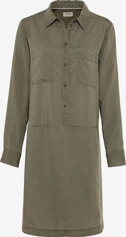 CAMEL ACTIVE Shirt Dress in Green: front