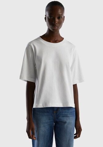 Maglietta di UNITED COLORS OF BENETTON in bianco: frontale