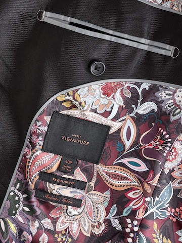 Next Regular Fit Sakko in Schwarz