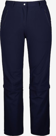 Ulla Popken Regular Broek in Blauw: voorkant