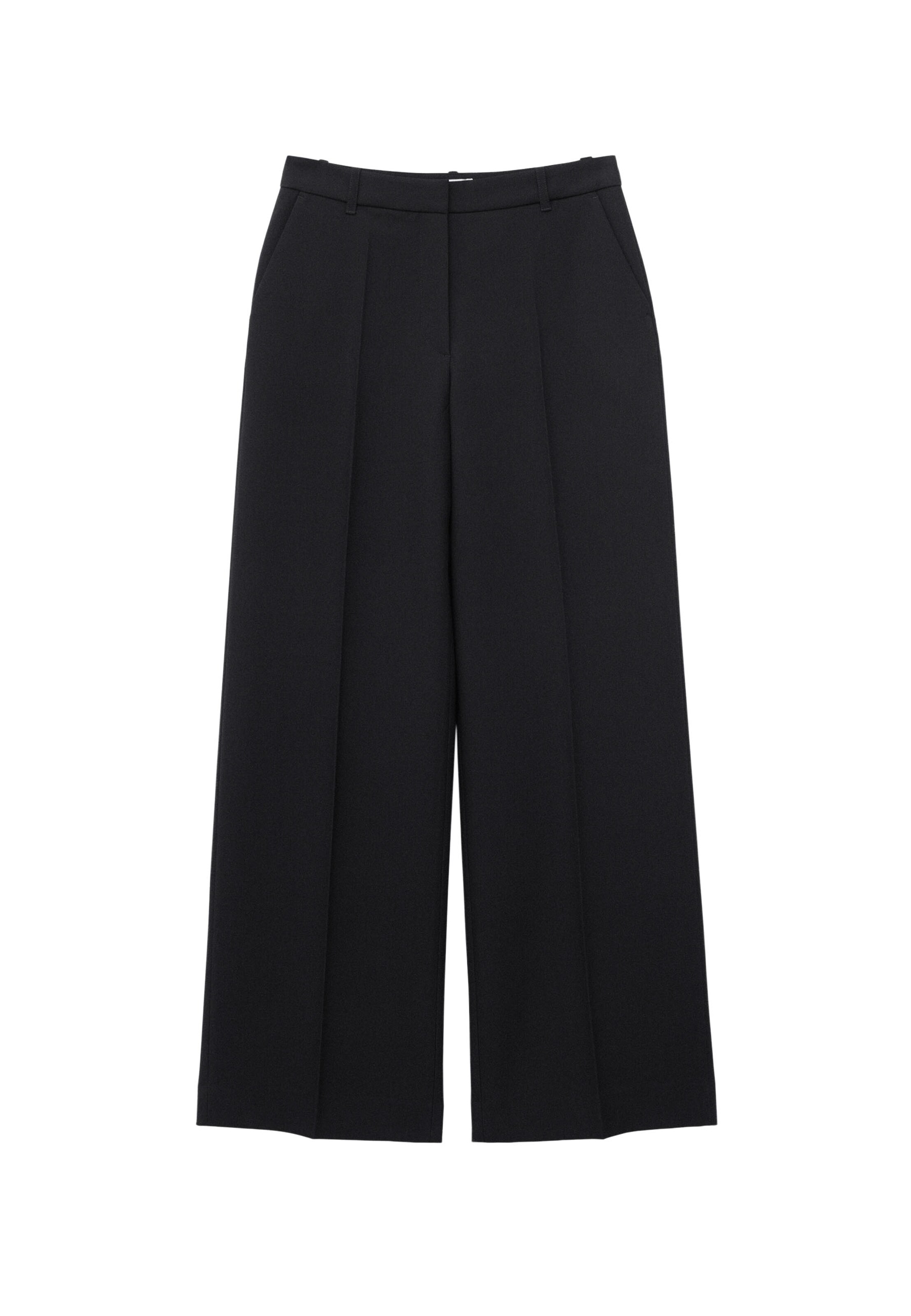 & Other Stories Trousers with creases in 32 in Black, Item view