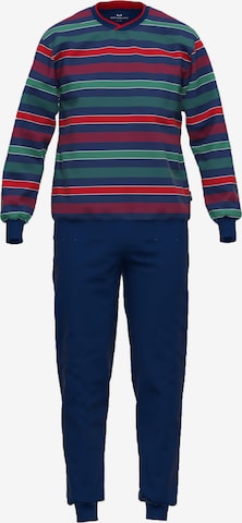 Götzburg Long Pajamas in Blue: front