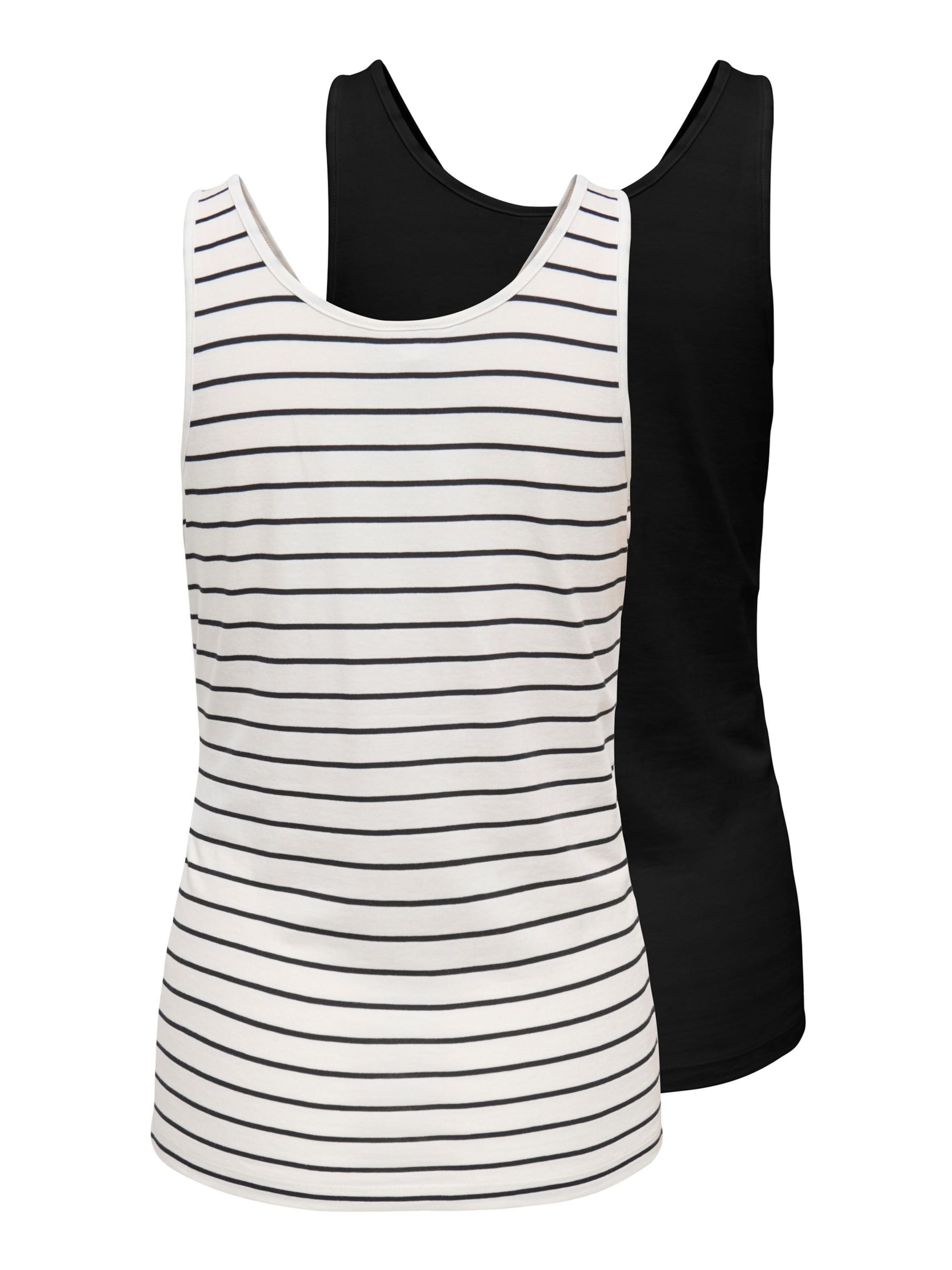 Only Maternity Top 'OLMBloom' in Zwart