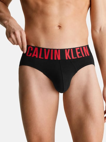 Slip 'CALVIN KLEIN HIP BRIEF 3PK' Calvin Klein en noir